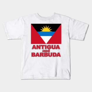 The Pride of Antigua and Barbuda - Antiguan National Flag Design Kids T-Shirt